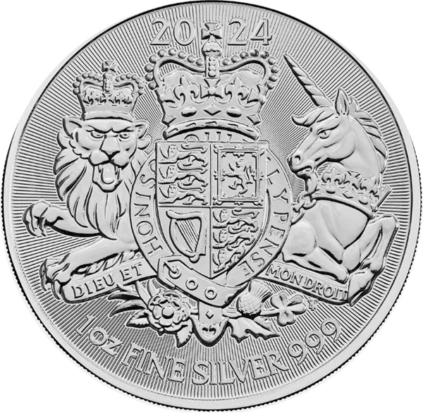 2024 1oz Silver ROYAL ARMS